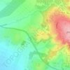 Ifat topographic map, elevation, terrain