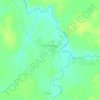 Большой Кусеряк topographic map, elevation, terrain