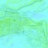 Parque de la madre topographic map, elevation, terrain