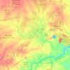 Selati River topographic map, elevation, terrain