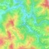 ZSC Fiume Mignone (medio corso) topographic map, elevation, terrain