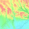 Гулик topographic map, elevation, terrain