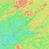 Rivière Camachigama topographic map, elevation, terrain
