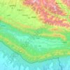 Rapti River topographic map, elevation, terrain