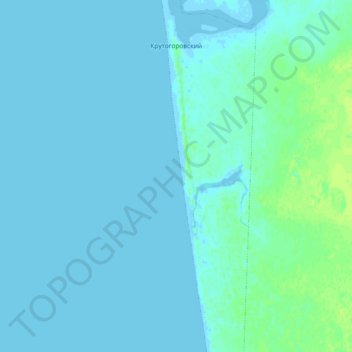 Крутогоровский topographic map, elevation, terrain