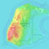 South Manitou Island topographic map, elevation, terrain