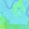 Eagle Bend Island Park topographic map, elevation, terrain