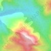 Pine Creek topographic map, elevation, terrain