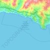 Paraje Natural Acantilados de Maro-Cerro Gordo topographic map, elevation, terrain