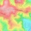 Goroka Park topographic map, elevation, terrain