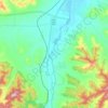 淄河 topographic map, elevation, terrain