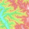 Эдиган topographic map, elevation, terrain