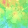 Покоево topographic map, elevation, terrain