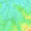 Pyl Brook topographic map, elevation, terrain