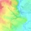 Petr topographic map, elevation, terrain