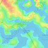 Tarban Creek topographic map, elevation, terrain