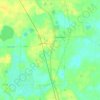 Dasher topographic map, elevation, terrain