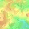 Ястребово topographic map, elevation, terrain