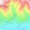 Valle Bocca di Rio topographic map, elevation, terrain