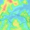 Sydney City Marine topographic map, elevation, terrain
