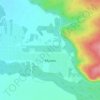 Mukhen topographic map, elevation, terrain