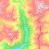 Val Formazza topographic map, elevation, terrain