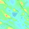 Lough Erne topographic map, elevation, terrain