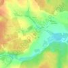 Свитино topographic map, elevation, terrain