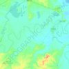 Pánuco topographic map, elevation, terrain