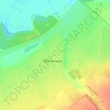 парк ім Т.Г. Шевченка topographic map, elevation, terrain