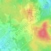 Бачурино topographic map, elevation, terrain
