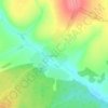 Пентеги topographic map, elevation, terrain
