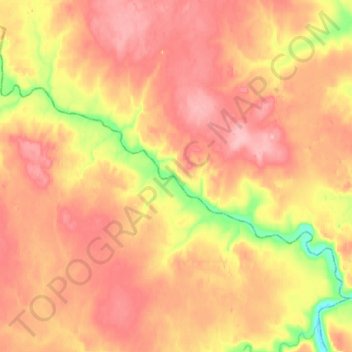 Печорская Пижма topographic map, elevation, terrain
