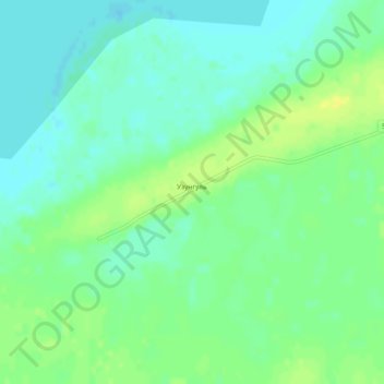 Узунгуль topographic map, elevation, terrain