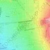 Parque Intercomunal Padre Hurtado topographic map, elevation, terrain