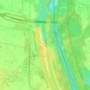 Écluse No 2 topographic map, elevation, terrain
