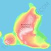 Northbrook Island topographic map, elevation, terrain