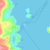 Pee Pee Island topographic map, elevation, terrain