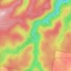 Gibberagong Waterhole topographic map, elevation, terrain