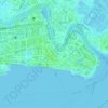 Sunburst Park topographic map, elevation, terrain