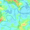 Tuross River topographic map, elevation, terrain