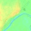 Перкино topographic map, elevation, terrain