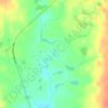 Conne River topographic map, elevation, terrain