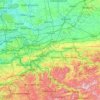 Haar topographic map, elevation, terrain