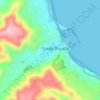 Colonia Centro topographic map, elevation, terrain