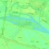 中运河 topographic map, elevation, terrain