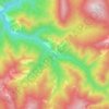 Чемал topographic map, elevation, terrain