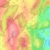 Taftville Reservoir #1 Dam topographic map, elevation, terrain