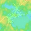 Каменка topographic map, elevation, terrain