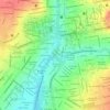 Horto Florestal topographic map, elevation, terrain